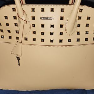 Rebecca Minkoff Andie Dome Leather Handbag Satchel